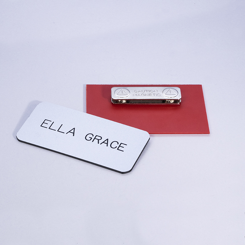 Plastic Engraved Only Name Tags (No Logo with Names) - Image 4