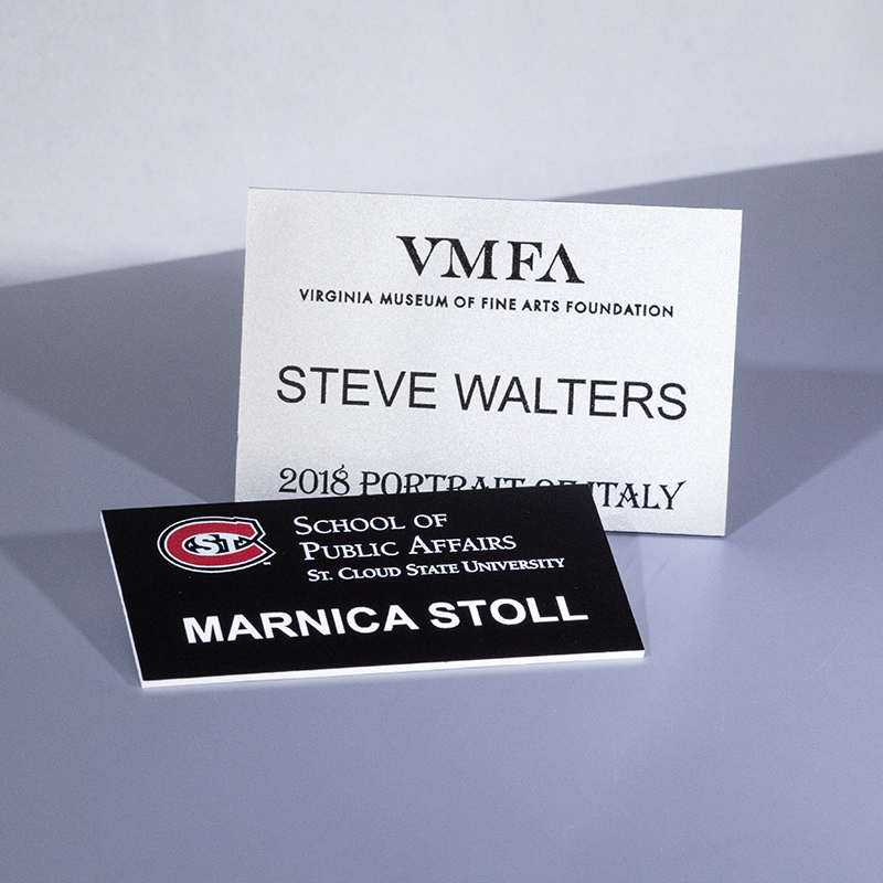 Plastic UV Print with Printed Names - Image 2