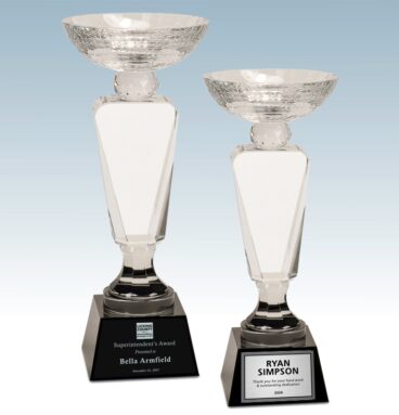 Crystal Cup with Black Base