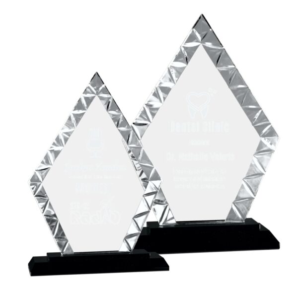 Diamond Accent Glass Award - Image 2