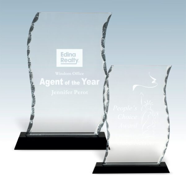 Wave Facet Glass Award