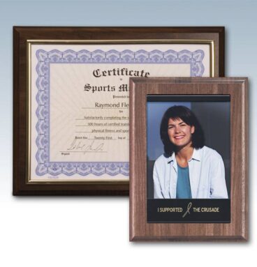 Photo & Certificate Plaques