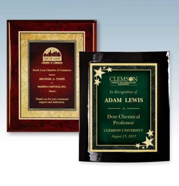 Piano Finish Plaques