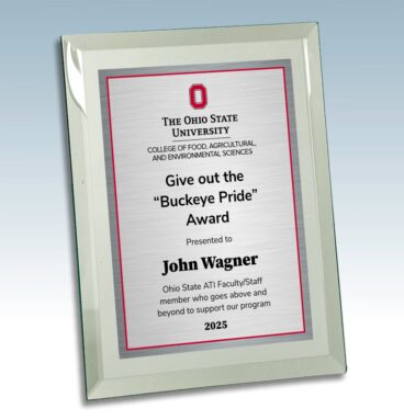 Glass Mirror Plaques with Digital Plate